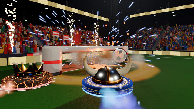 The Volcano goal explosion